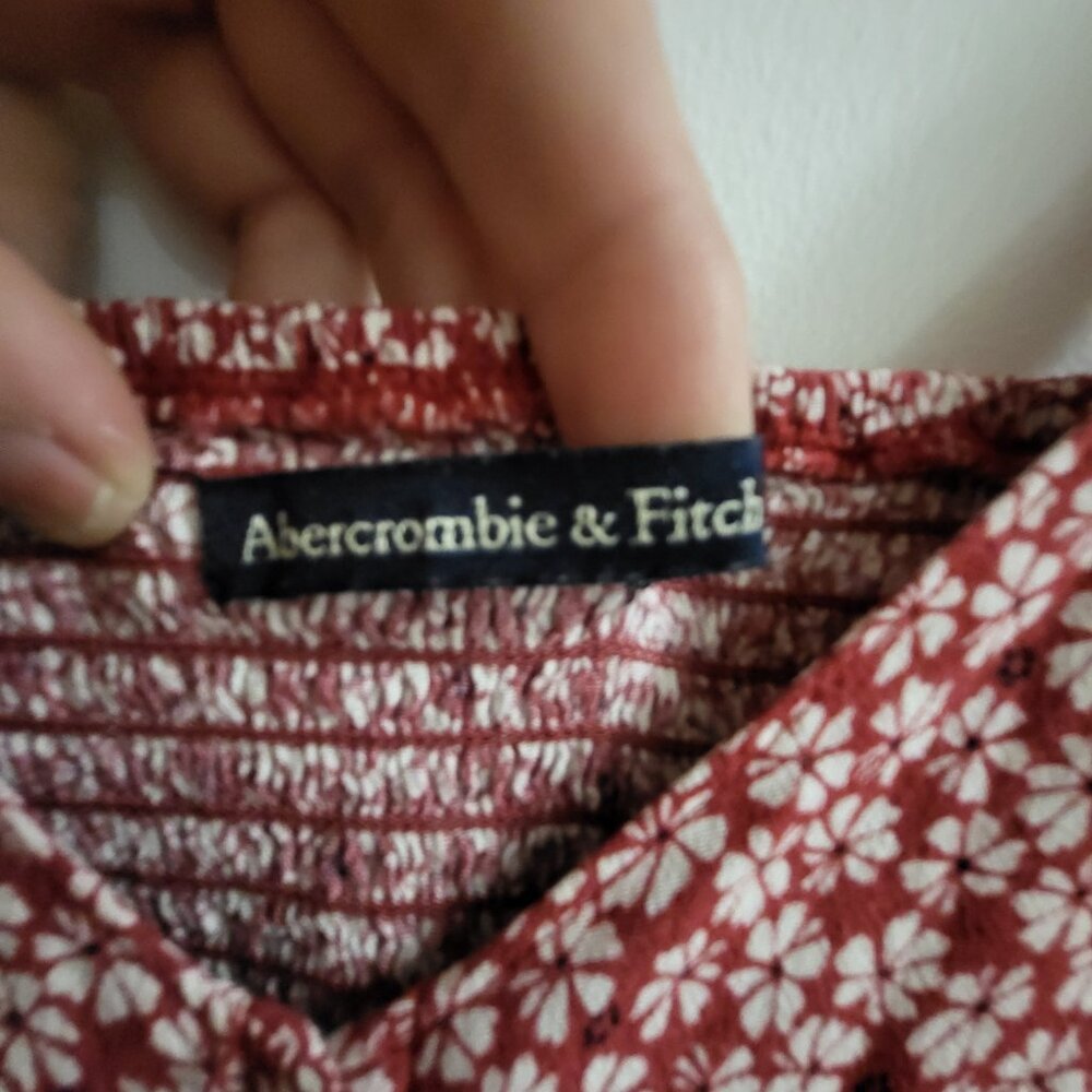 Abercrombie & Fitch Pink Floral Maxi Dress - Picture 7 of 10